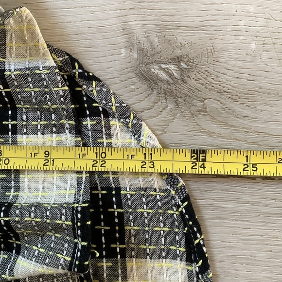 Anthropologie Pilcro‎  Black and White Cuffed Sleeve Blouse - Picture 8 of 8